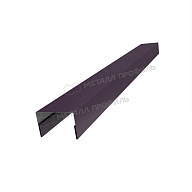 Планка крышки забора 40мм 30х45 х 2000 (VALORI-20-Violet-0.5)