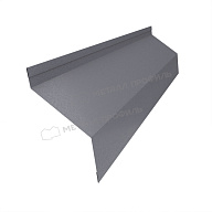 Ламель-Жалюзи 60мм 135/50/60 х 2000 (VALORI Д-20-Grey\Grey-0.5)