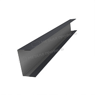 Планка стойки забора 60мм 35х60 х 3000 (VikingMP E-20-7024-0.5)