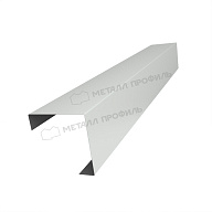 Планка угла декоративная на столб 60мм 62х62 х 2000 (ПЭ-01-9003-0.45)