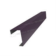 Планка угла декоративная на столб 40мм 42х62 х 2000 (VALORI-20-Violet-0.5)