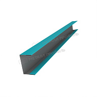 Планка стойки забора 40мм 30х40 х 2500 (ПЭ-01-5021-0.45)