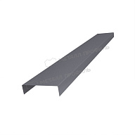 Планка декоративная на столб 60мм 17х62 х 2000 (VALORI Д-20-Grey\Grey-0.5)