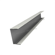Планка стойки забора 60мм 35х60 х 2500 NormanMP (ПЭ-01-9010-0.5)