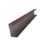 Планка стойки забора 60мм 35х60 х 2000 (VikingMP-01-8017-0.45)